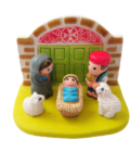 Mini crèche de Noël Malte en céramique