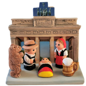 Mini crèche de Noël Allemagne en céramique