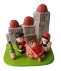 Mini crèche de Noël Sicile en céramique