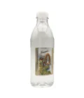Bouteille transparente d'eau de Lourdes 1l