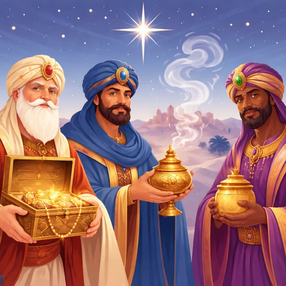 L'épiphanie et les rois mages